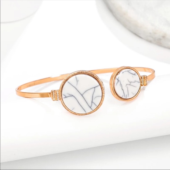 New 6PCS/Set Bohemia Opal Stone Bracelets - Picture 4 of 7